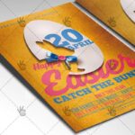 Download Happy Easter Night Flyer - Spring PSD Template-2