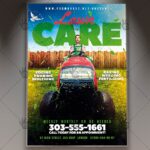 Download Lawn Care Flyer - Services PSD Template