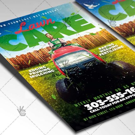 Download Lawn Care Flyer - Services PSD Template-2