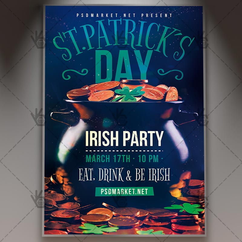 patricks_day_flyer_psd_psdmarket_1.jpg Download Patricks Day Flyer - Club PSD Template