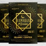 Download Ramadan Kareem Iftaar Party PSD Flyer Template Now