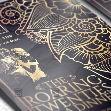 Download Roaring Twenties PSD Flyer Template Now