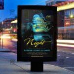Download Specila Music Nights PSD Flyer Template Now