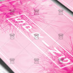 Download Spring Pop Art Party PSD Flyer Template Now