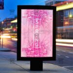 Download Spring Pop Art Party PSD Flyer Template Now