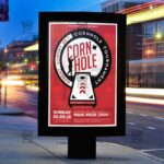 Download Cornhole Tournament PSD Flyer Template Now