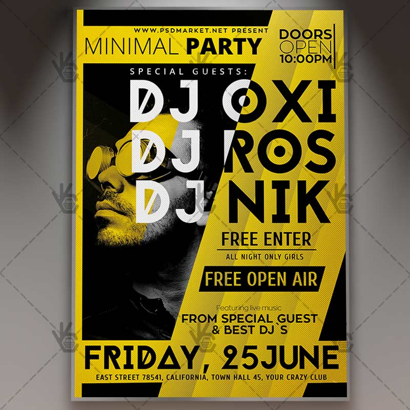 dj_party_night_flyer_psd_psdmarket_1.jpg Download DJ Party Night Flyer - Club PSD Template