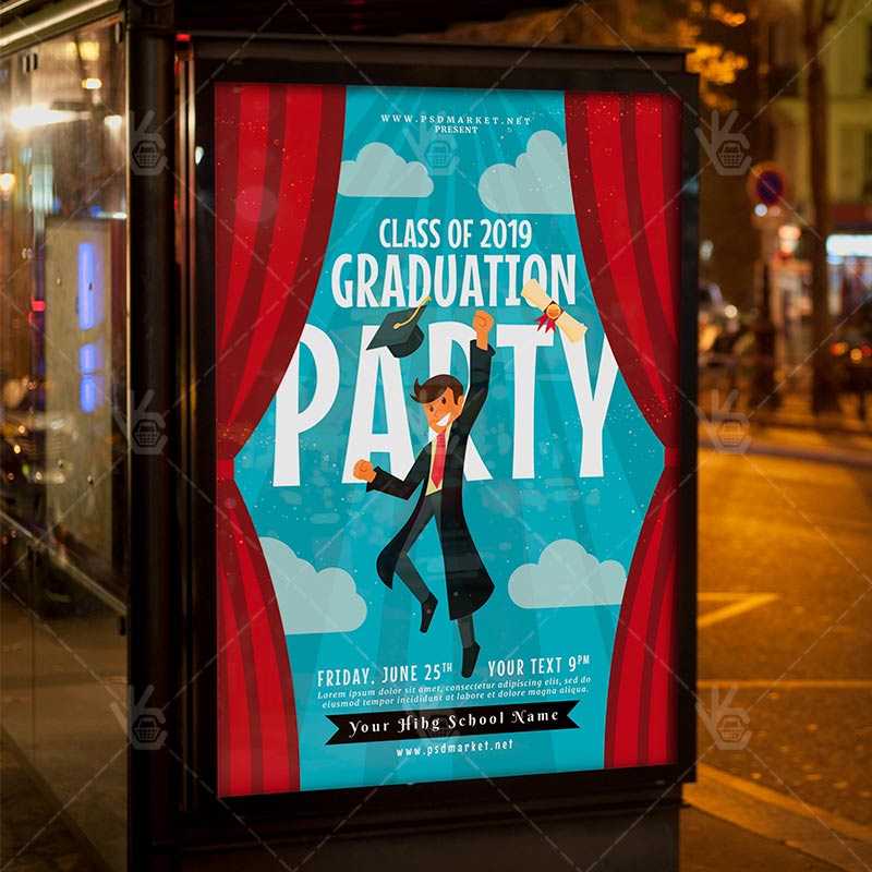 graduation_night_flyer_psd_psdmarket_3.jpg Download Graduation Night Flyer - PSD Template-3