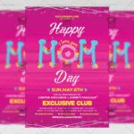 Download Happy Mom Day PSD Flyer Template Now