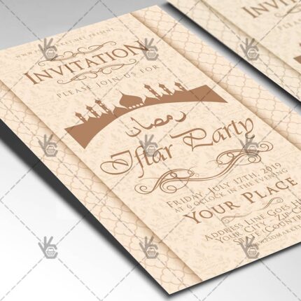 Download Iftar Party Flyer - PSD Template-2