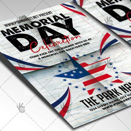 Download Memorial Day Flyer - PSD Template-2