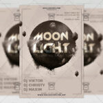 Download Moon Light Night PSD Flyer Template Now