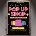 Download Pop Up Shop Flyer - PSD Template