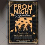 Download Prom Night Celebration Flyer - PSD Template