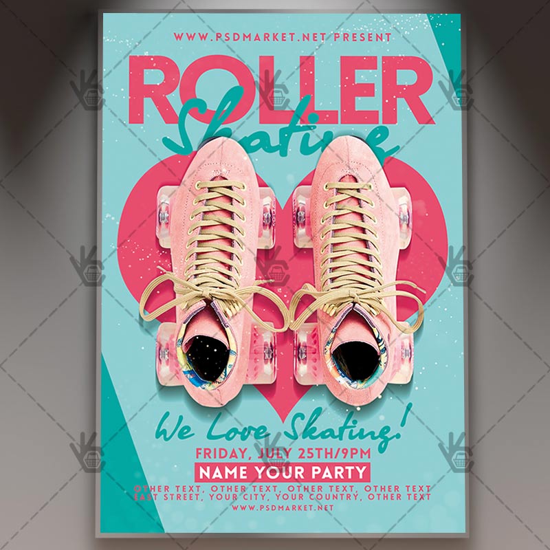 roller_skating_flyer_psd_psdmarket_1.jpg Download Roller Skating Flyer - PSD Template