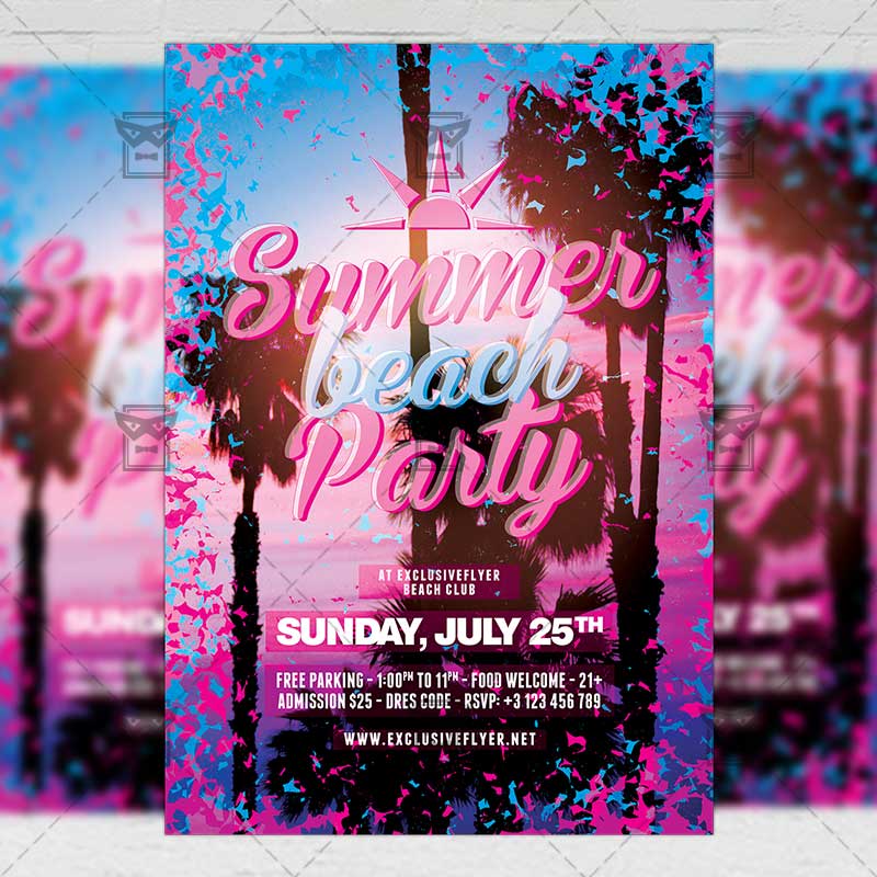 summer_beach_party-premium-flyer-template-1.jpg Download Summer Beach Party PSD Flyer Template Now