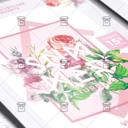 Download Summer Saturdays PSD Flyer Template Now