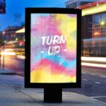 Download Turn Up Saturdays PSD Flyer Template Now