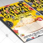 Download World Festival of Oatmeal Flyer - Food PSD Template-2