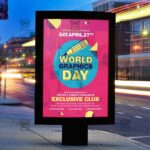 Download World Graphics Day PSD Flyer Template Now