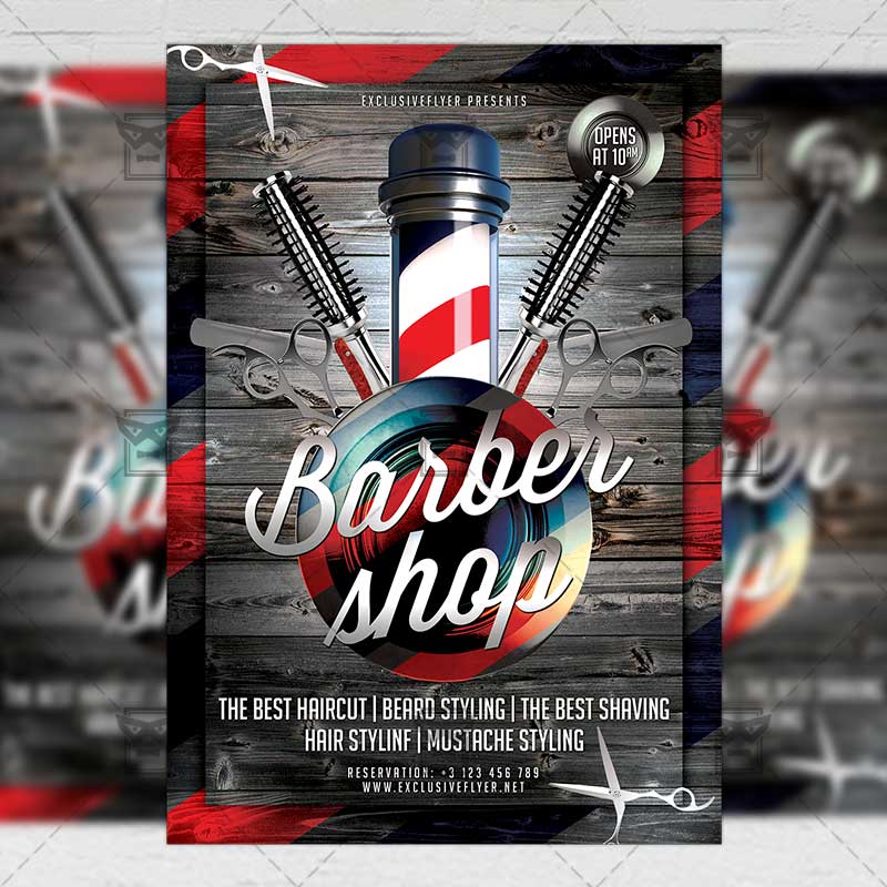 barber_shop_flyer-premium-flyer-template-1.jpg Download Barber Shop PSD Flyer Template Now