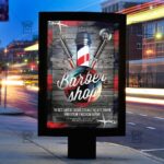 Download Barber Shop PSD Flyer Template Now