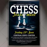 Download Chess Tournament Flyer - PSD Template