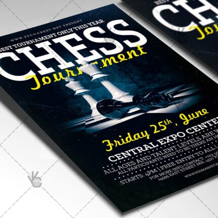 Download Chess Tournament Flyer - PSD Template-2