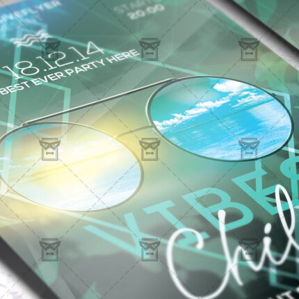 Download Chill Vibes PSD Flyer Template Now