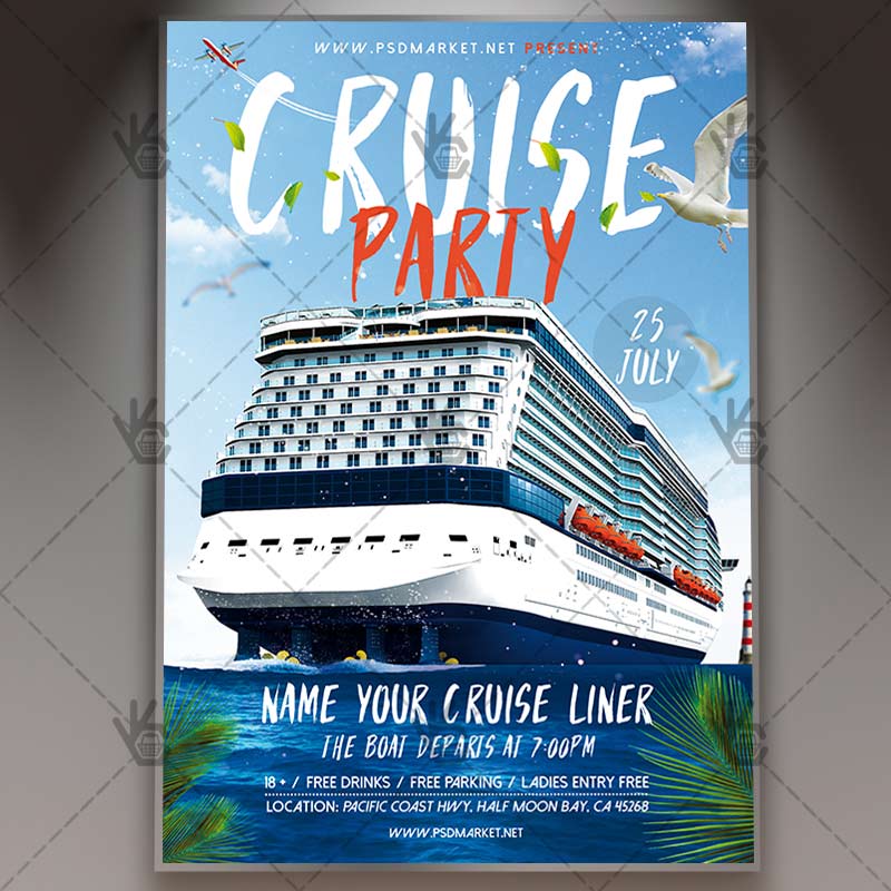 cruise_flyer_psd_psdmarket_1.jpg Download Cruise Flyer - PSD Template