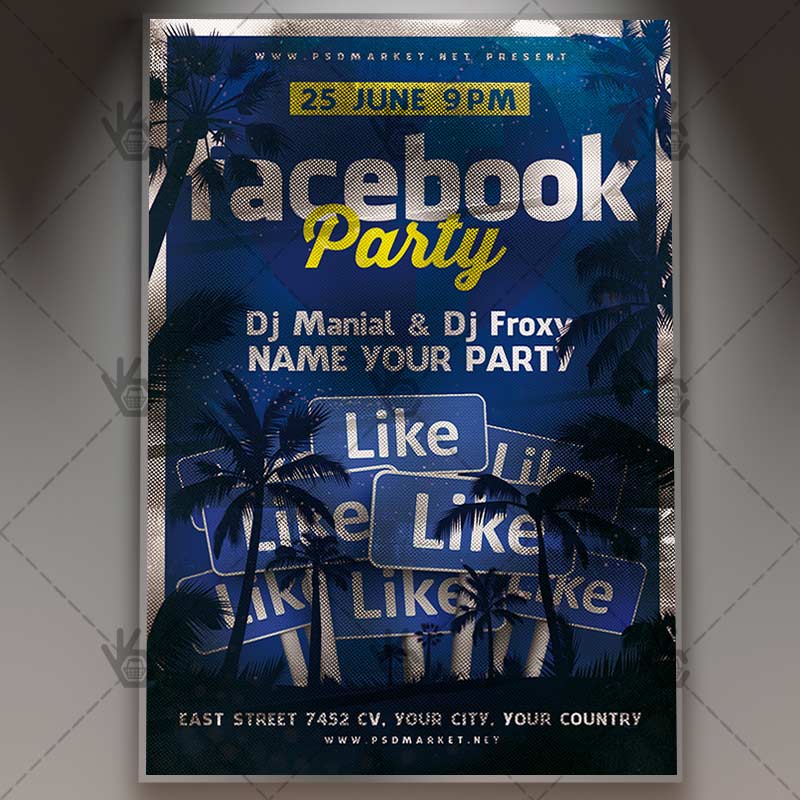 facebook_party_flyer_psd_psdmarket_1.jpg Download Facebook Party Flyer - PSD Template