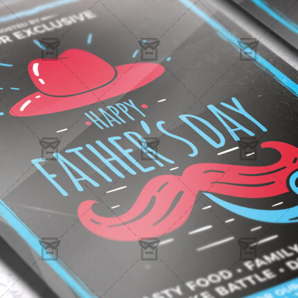 Download Fathers Day PSD Flyer Template Now