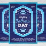 Download Happy Fathers Day PSD Flyer Template Now