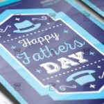 Download Happy Fathers Day PSD Flyer Template Now