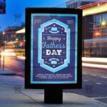 Download Happy Fathers Day PSD Flyer Template Now
