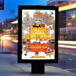 Download Hight School Night PSD Flyer Template Now