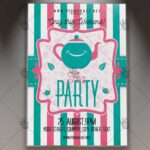 Download High Tea Party Flyer - PSD Template