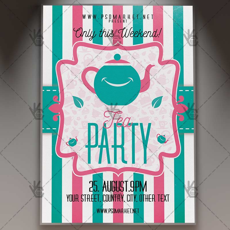 high_tea_party_flyer_psd_psdmarket_1.jpg Download High Tea Party Flyer - PSD Template