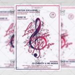 Download Live Acoustic Music PSD Flyer Template Now