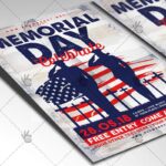 Download Memorial Day Event Flyer - PSD Template-2
