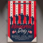 Download Memorial Day Specials Flyer - PSD Template
