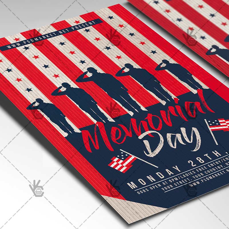 memorial_day_specials_flyer_psd_psdmarket_2.jpg Download Memorial Day Specials Flyer - PSD Template-2