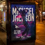 Download Michael Jackson Tribute Night Flyer - PSD Template-3