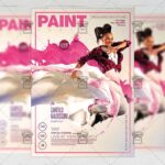 Download Paint Party PSD Flyer Template Now