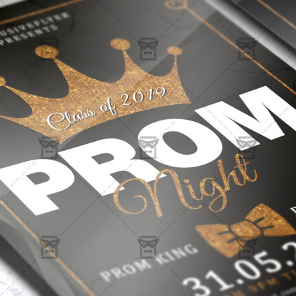 Download Prom Night PSD Flyer Template Now