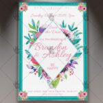 Download Save the Date Event Flyer - PSD Template