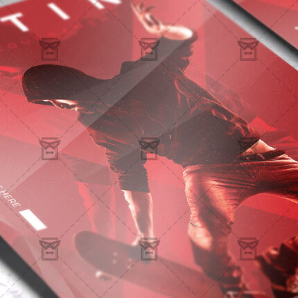Download Skating PSD Flyer Template Now