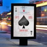 Download Spades Tournament PSD Flyer Template Now