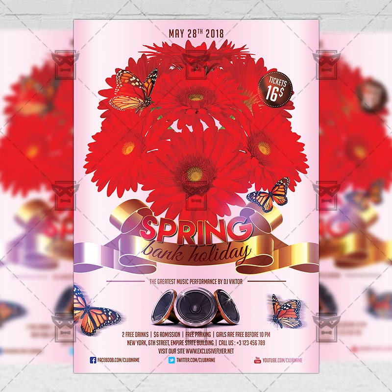 spring_bank_holiday-premium-flyer-template-1.jpg Download Spring Bank Holiday PSD Flyer Template Now