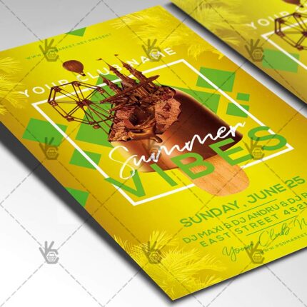 Download Summer Vibes Flyer - PSD Template-2